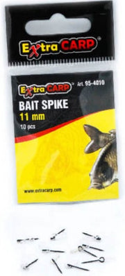 EXC Bait Spike & Ring - 8mm - 10 stuks - voor Karper/Witvis/Method Feeder Onderlijn - Rigmateriaal - Bait pin