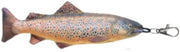 Mini Forel Knuffel met Hanger - 18cm - Sleutelhanger - Roofvis knuffel - Visknuffel - Vis sleutelhanger