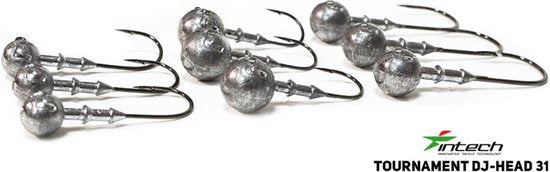 DJ-Head 31 Jighead - #5/0 - 28g - 2 stuks - Loodkop voor Roofvissen - Jigheads voor Shads & Softbaits