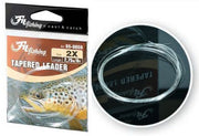 Fil FLY Tapered Leader size 2X - 2,75m - 0,229mm - Vliegvissen Allround Leader - Vliegvis Onderlijn
