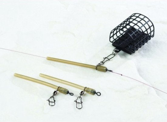 Fil Flexi Feeder Carrier - 2 stuks - Feedervissen Flexibel montagesysteem - Flexi Feederkorf montage - Feeder vissen - Witvis vissen