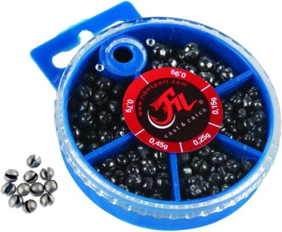 Fil Fishing Loodhagels - 100g - Knijploodjes (verschillende gewichten)