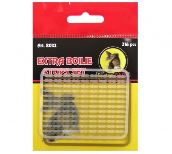 EXC Boilie Stops MIX - 2 rekjes - Boilie stoppers - Stoppertjes Karper Vissen