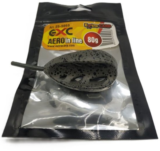 EXC AERO In line Vislood - 60g - Distance Lead - Werplood - Inline Lood - Karper lood