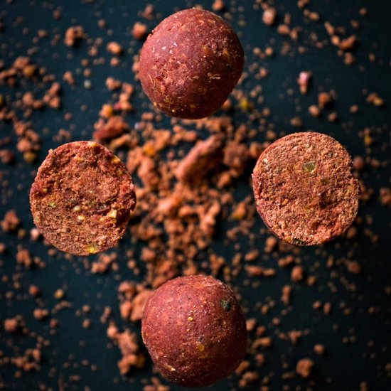Boilie Session Pack 'RobinRed 'n Garlic' - 2x 1kg Instant Range Boilies (15mm & 20mm) + 20mm High Attract Hookbaits - Karper Aas - Boilies