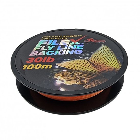 Filex FLY Line Backing - 100m - 20lb -Vliegvislijn - Vislijn backing voor Vliegvissen