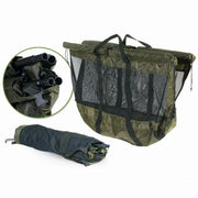 EXC Collapsible Sling - Green - Opvouwbare drijvende Bewaarzak - Weighsling - Compacte Weegzak - Karper Vissen