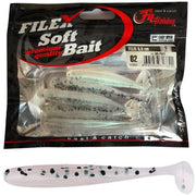 Softbait 'FELIX' 02 - 5 stuks - 9.0cm - Shad/Soft Bait - Kunstaas Shads voor Roofvissen