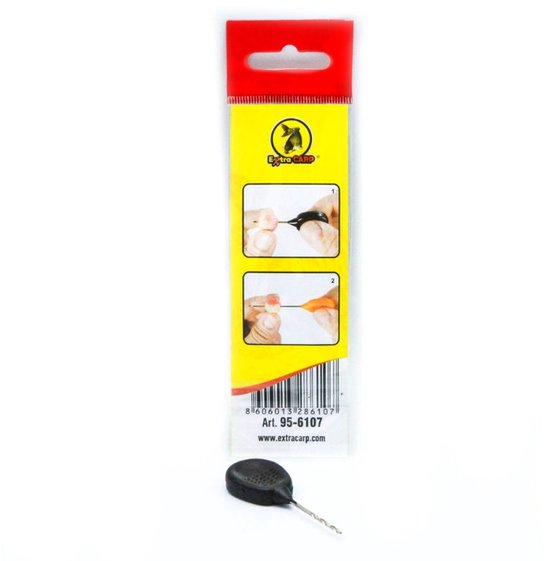 EXC Boilie Drill - Boilieboor voor Boilies & Pellets - Zwart - Boilienaald - Baiting Tool - Karper Vissen Rigmateriaal