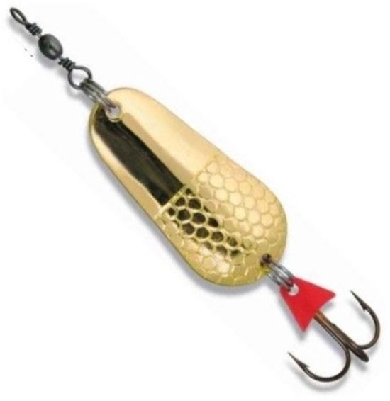 FC's Kunstaas Lepel 'DUO' - 2 stuks - 22g - 9.5cm - Goud & Zilver - Blinker voor Roofvis & Zeevis