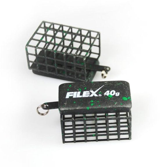 Filex ECO Feeder 'Open' - 50g - Voerkorf - Loodvrij - Feederkorf - Feedervissen - Witvis