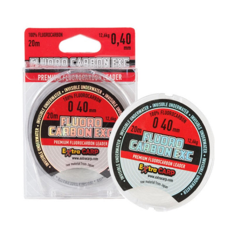 Extra Carp Fluorocarbon Hooklink - 20m (meerdere diameters)