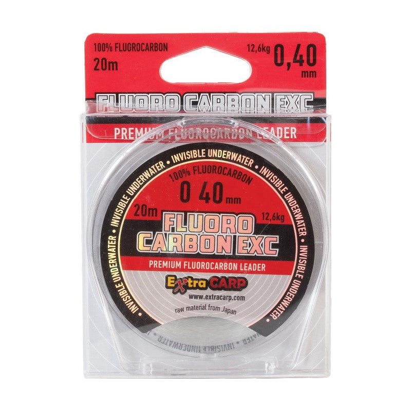 Extra Carp Fluorocarbon Hooklink - 20m (meerdere diameters)