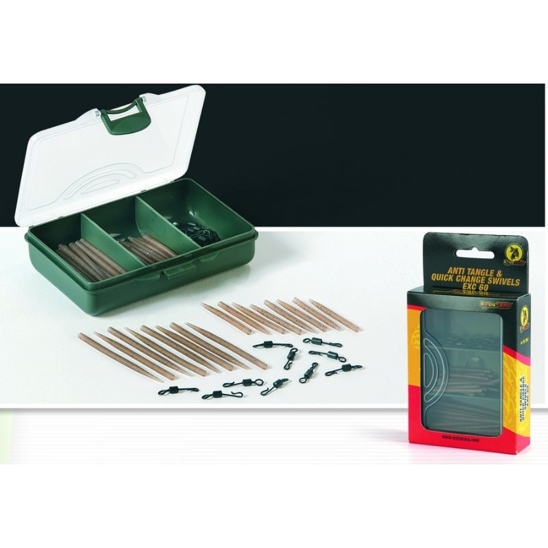 Extra Carp Anti Tangle & QC Swivels Pack - 60 stuks