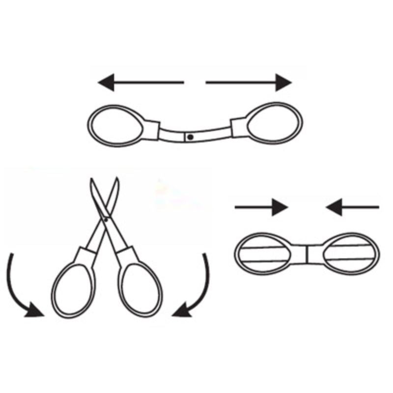 Extra Carp Compact Scissors - Opvouwbare Schaar