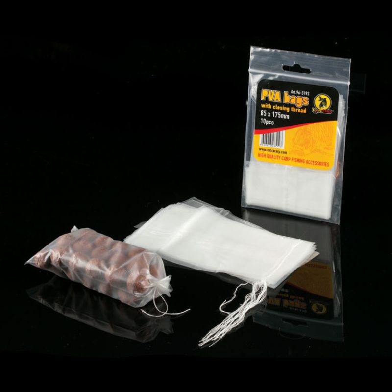 Extra Carp PVA Bags - 85x175mm - w/ closing thread