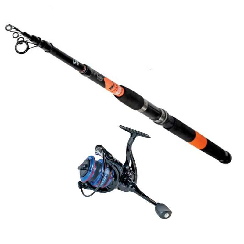 FC's Reishengel Combo - Vertix Tele 2.7m + Supra 3000 + Toebehoren