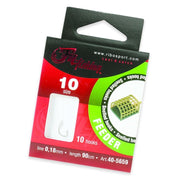 Fil Fishing Snelled Hooks 'Feeder' - 10 stuks (Meerdere Haakmaten)