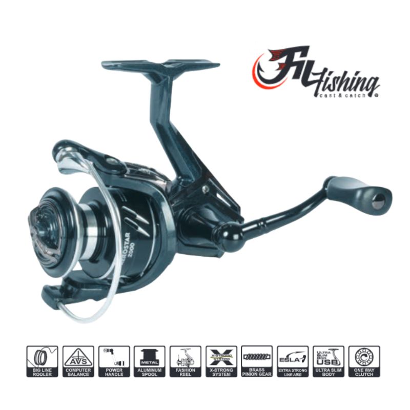 Fil Fishing Aerostar 3000 - Vismolen - Ratio 5,1:1 - Slip Voorop