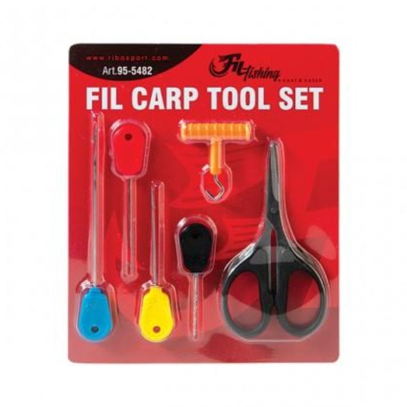 Fil Fishing Carp Tool Set - 6-delig