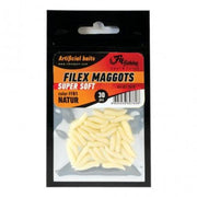 Filex Artificial Maggots Soft 'Natural' - 30 stuks - Nepmaden