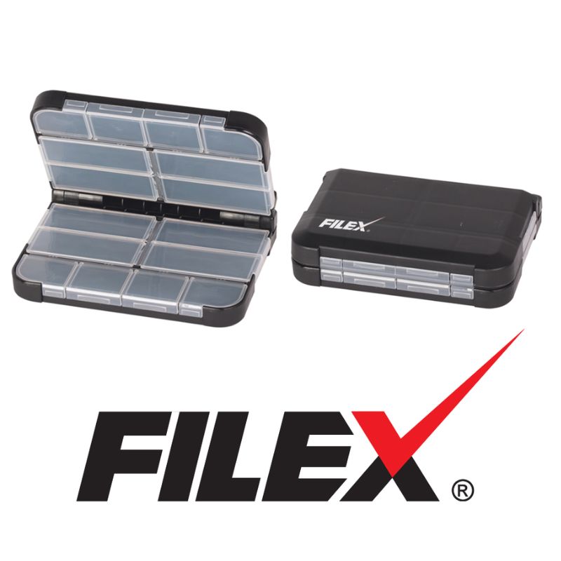 Filex Fold Tacklebox - 13x9.5x3.4cm - Opbergbox