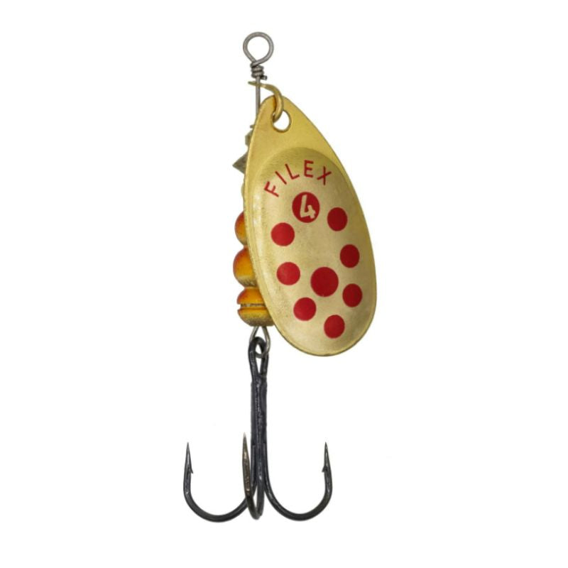 Filex Spinner 'Gold Trota' Size 3 - Goud/Rood
