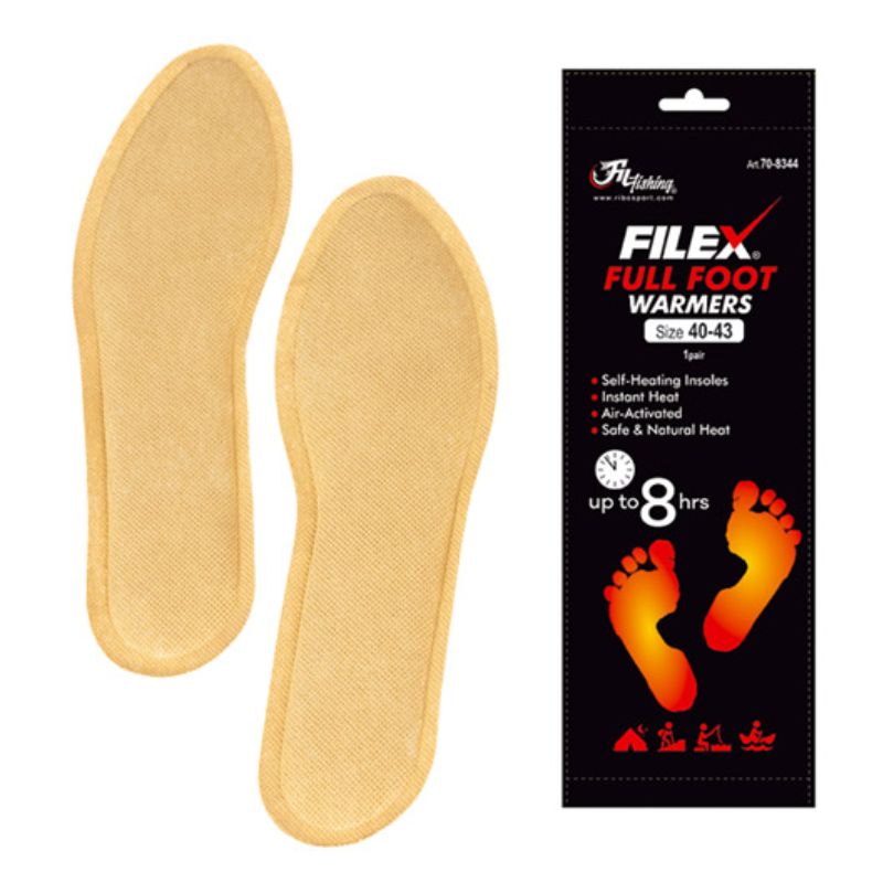 Filex Full Foot Warmers - 1 paar (verschillende maten)