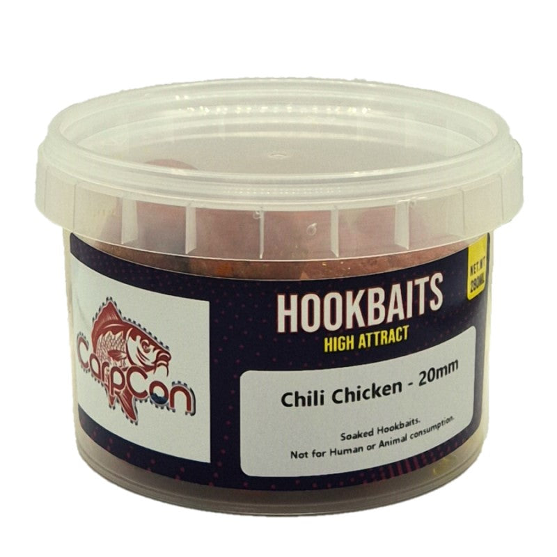 CarpCon High Attract Hookbaits 'Chili Chicken/Tutti Frutti' — 20mm