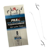 Filex Method Pro Rig - Fluorocarbon - Bait Spike - 2pcs (meerdere haakmaten)