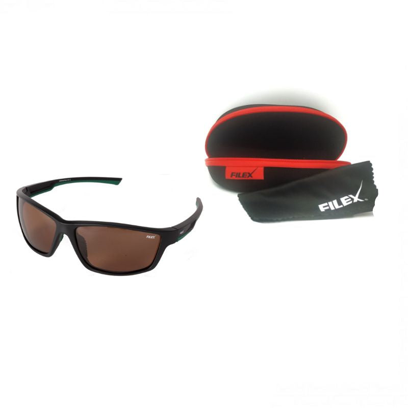 Filex Luxe Polarizerende Zonnebril 'EGER' incl. Case
