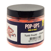 CarpCon High Attract Fluo Pop Ups 'Tutti Frutti' - 15mm (70g)