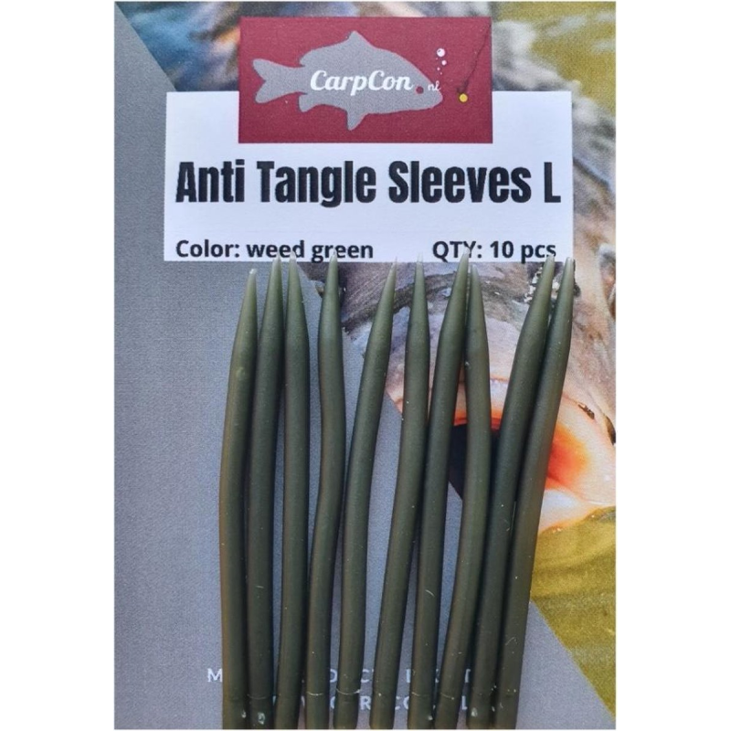 CarpCon Anti-Tangle Sleeves 'Large' - 10 stuks