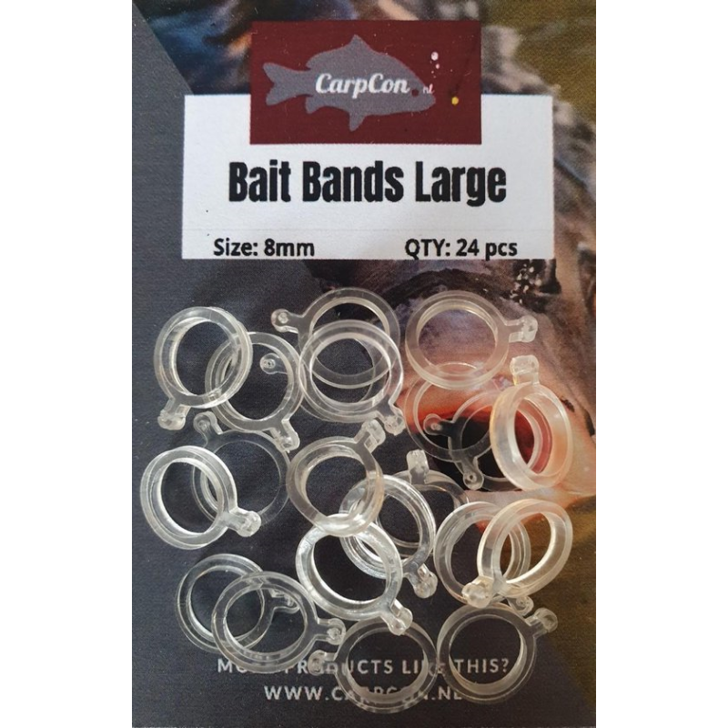 CarpCon Bait Bands (meerdere varianten) — Large - 0.8cm