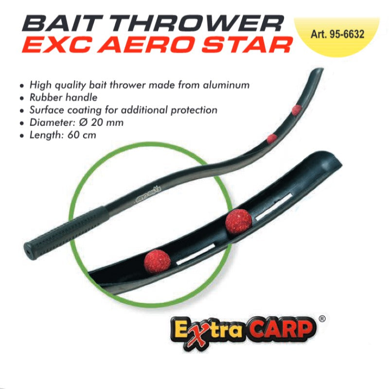 Extra Carp EXC AERO STAR Bait Thrower - Werppijp t/m 15mm