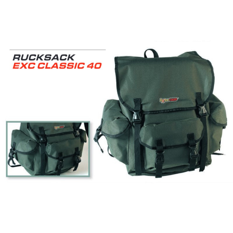 Extra Carp Rucksack Classic 40L - Groen