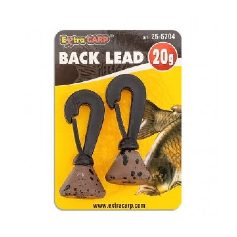 Extra Carp Back Lead - 2 stuks (Meerdere gewichten)