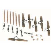 Extra Carp Camou Heavy Lead Clip Set - 6 Sets