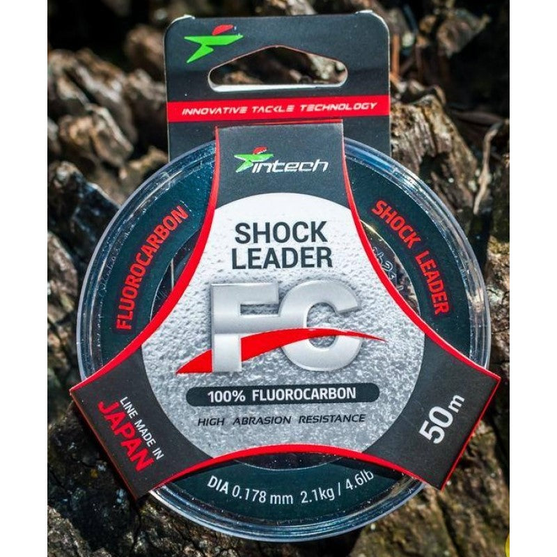 Intech Fluorocarbon Shock Leader - 50m (Meerdere diameters)