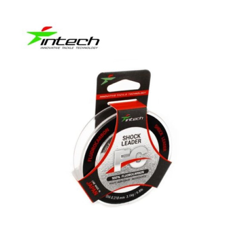 Intech Fluorocarbon Shock Leader - 50m (Meerdere diameters)