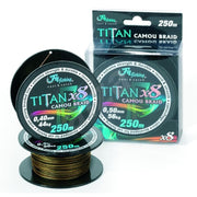 Fil Fishing TITAN Camou Braid x8 Meerval Vislijn - 250m (meerdere varianten)