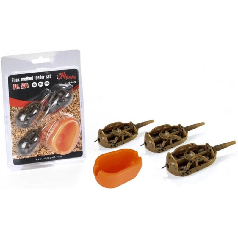 Fil Fishing Filex 3+1 Method Feeder Set