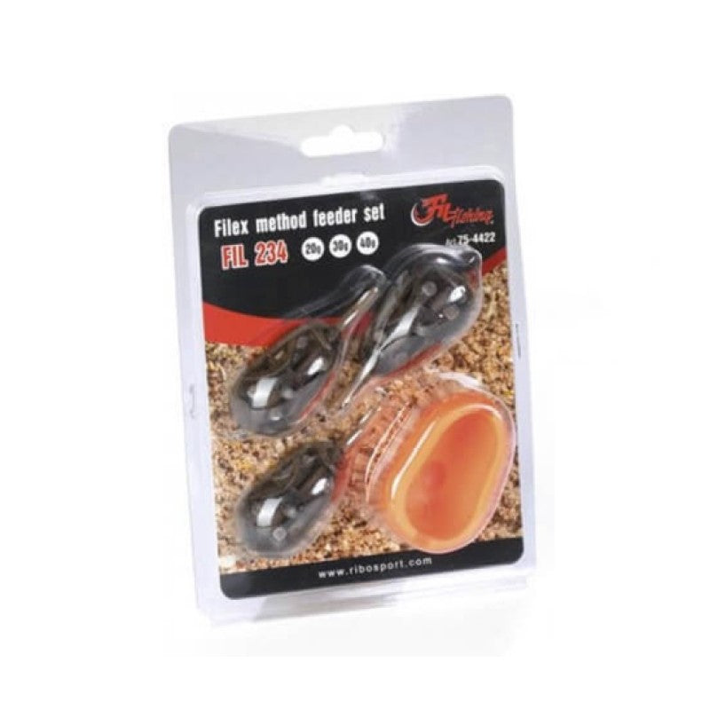 Fil Fishing Filex 3+1 Method Feeder Set