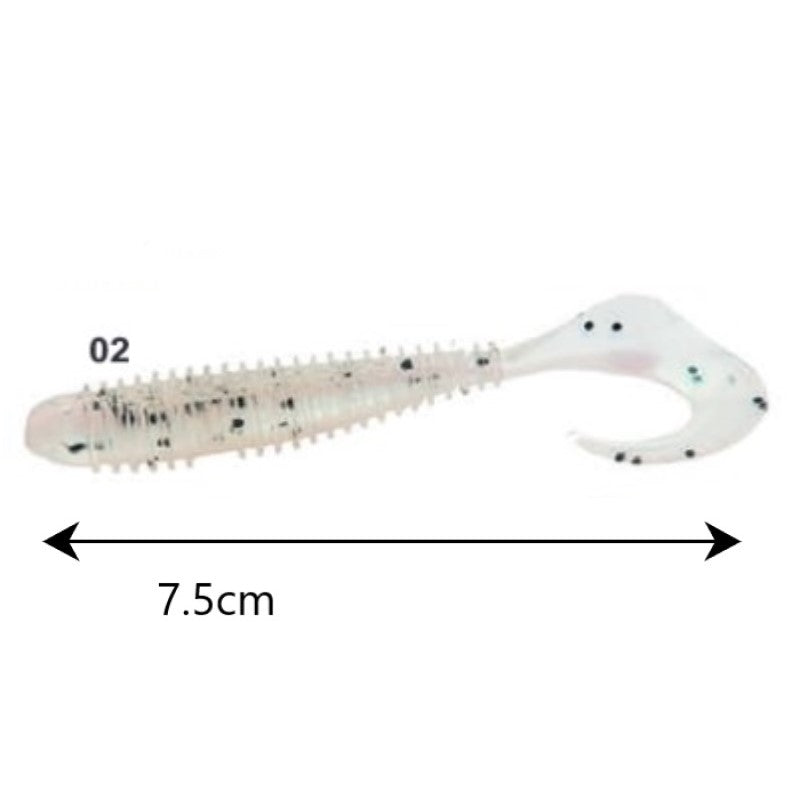 Fil Fishing Filex Soft Bait 'UNO' 02 - 7.5cm - 5 stuks