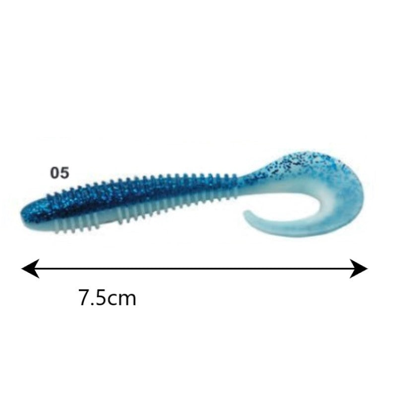 Fil Fishing Filex Soft Bait 'UNO' 05 - 7.5cm - 5 stuks