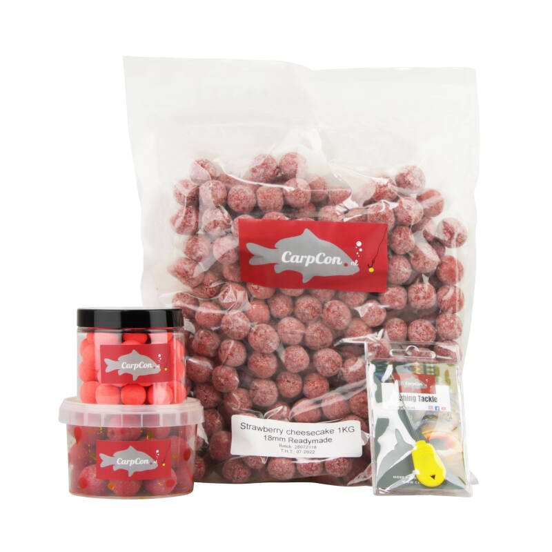 CarpCon Cadeaupakket 'Strawberry Red' Klein