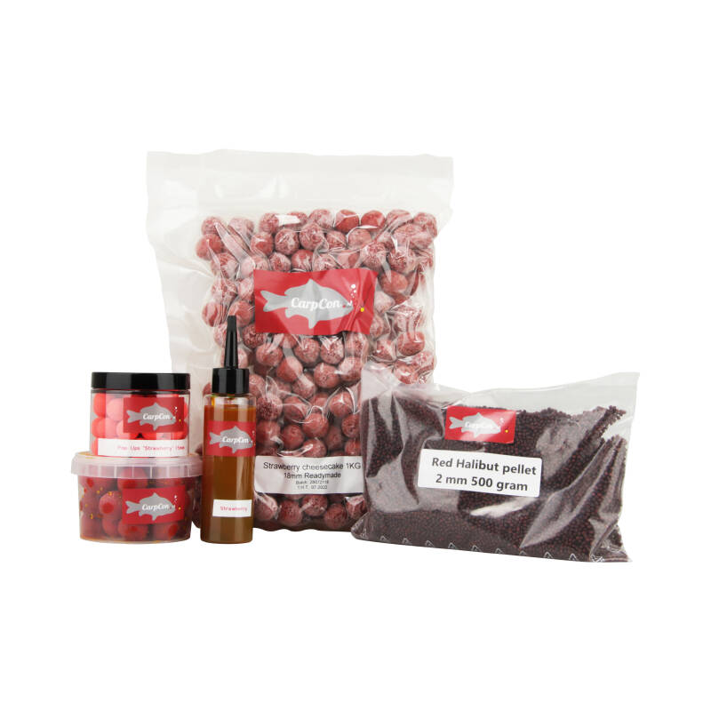 CarpCon Cadeaupakket 'Strawberry Red' Groot