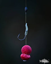 CarpCon handgemaakte Line Aligner Rigs - 2 stuks — #6 - 25lb