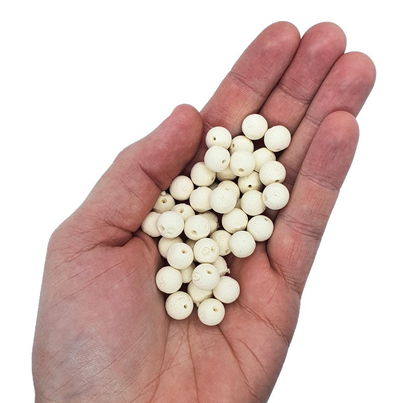 FC Mini Boilies (pre-drilled) 'White Chococo' 9mm - 50g