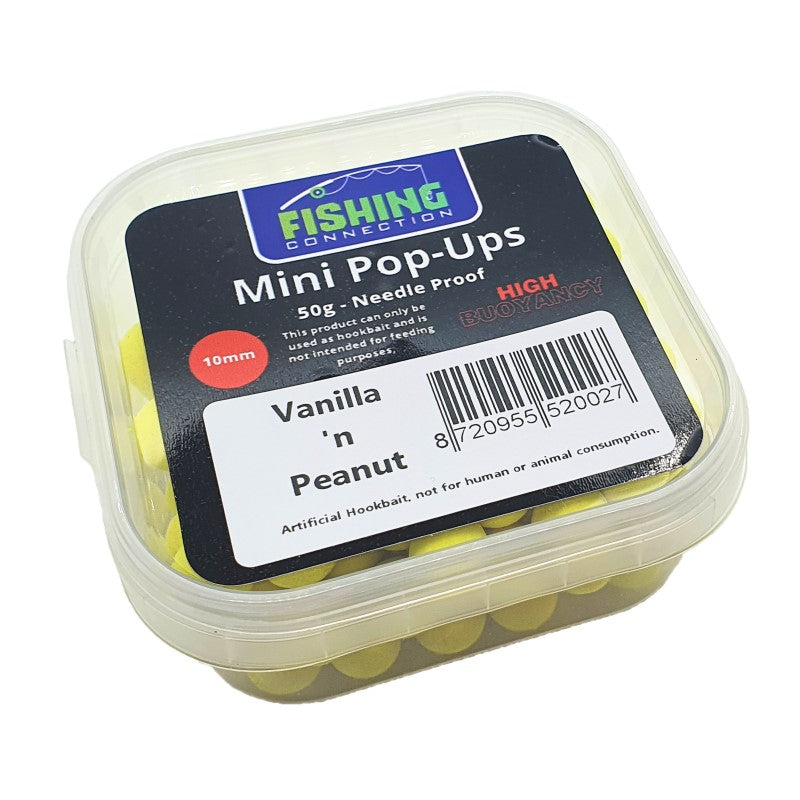 FC Mini Fluo Pop-Ups 'Vanilla 'n Peanut' 10mm - 50g